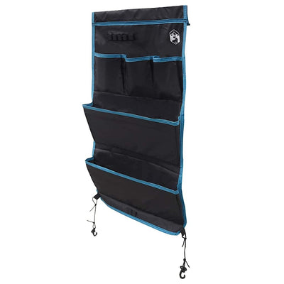 Opbevaringspose med opbevaring Sort og Blå 91 x 47,5 cm oxford