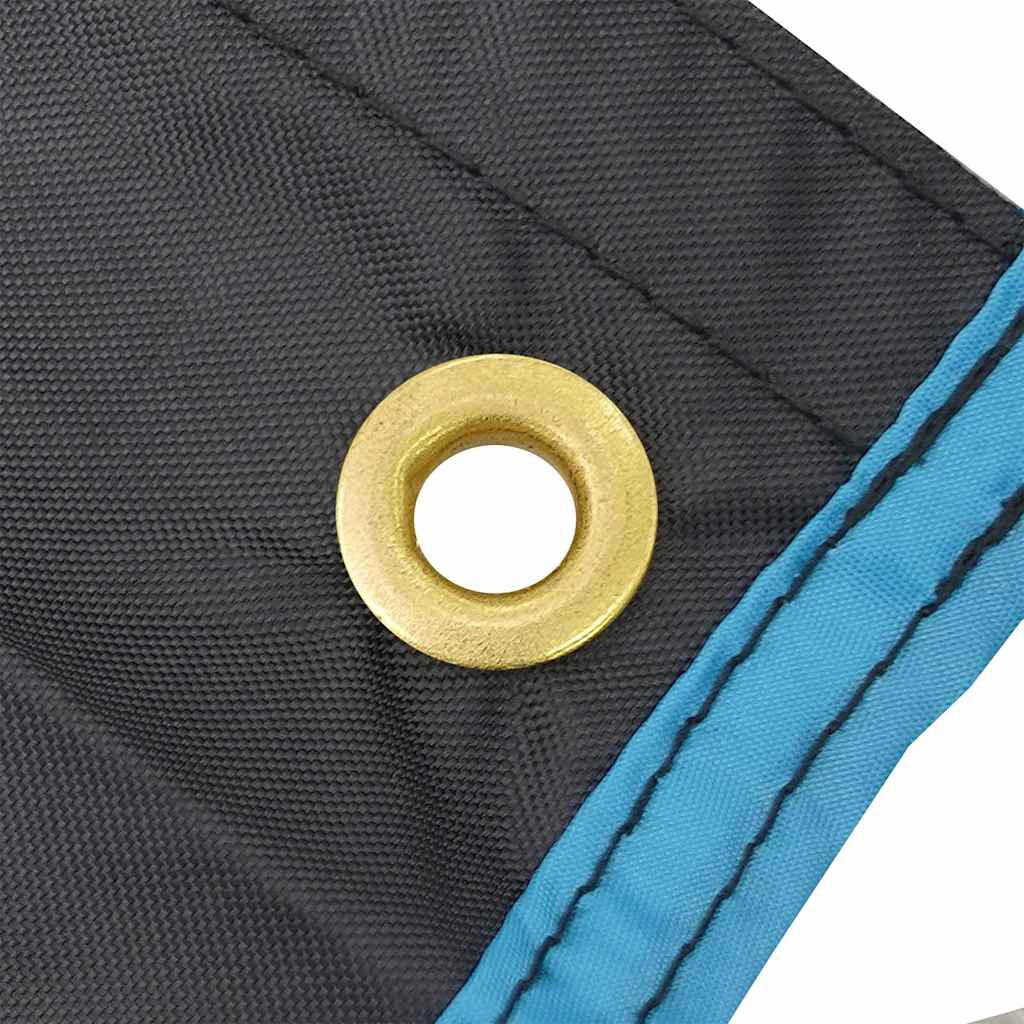 Opbevaringspose med opbevaring Sort og Blå 63,5 x 40 cm oxford