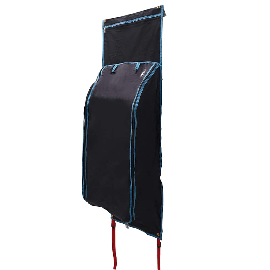 Opbevaringspose med opbevaring Sort og Blå 140 x 43 cm oxford