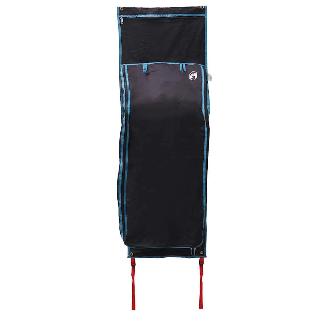 Opbevaringspose med opbevaring Sort og Blå 140 x 43 cm oxford