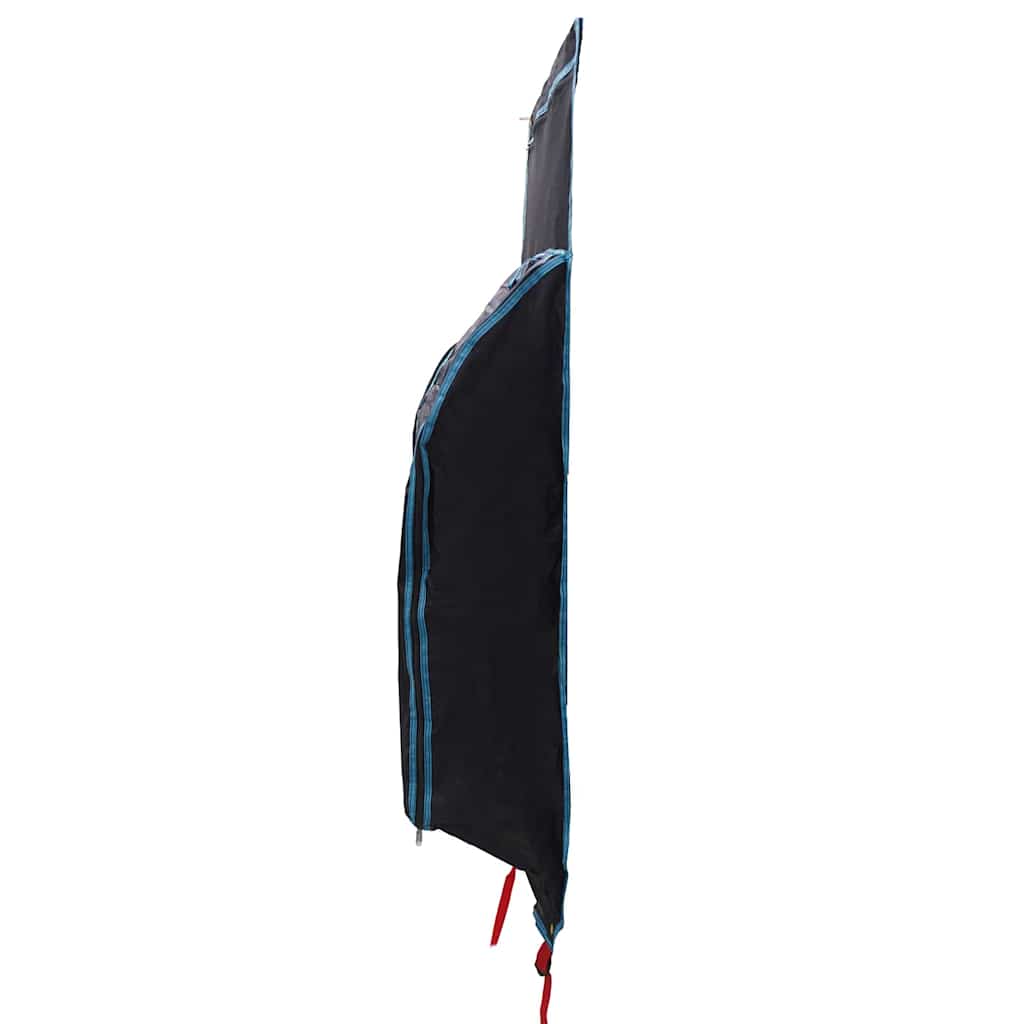 Opbevaringspose med opbevaring Sort og Blå 140 x 43 cm oxford
