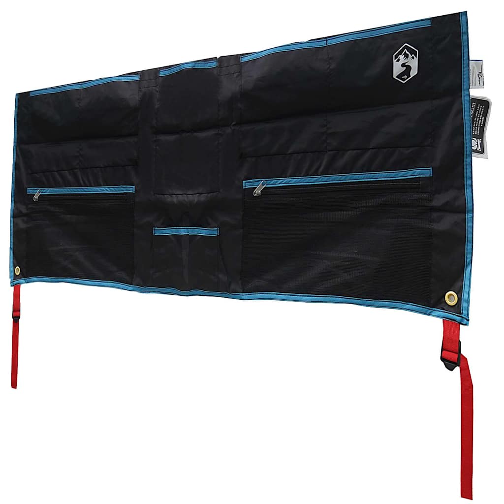 Opbevaringspose med opbevaring Sort og Blå 98 x 47 cm oxford