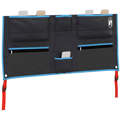 Opbevaringspose med opbevaring Sort og Blå 98 x 47 cm oxford