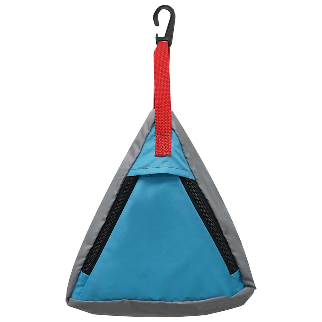 Opbevaringspose 4 pcs Grå og Blå 24 x 16 x 24 cm oxford