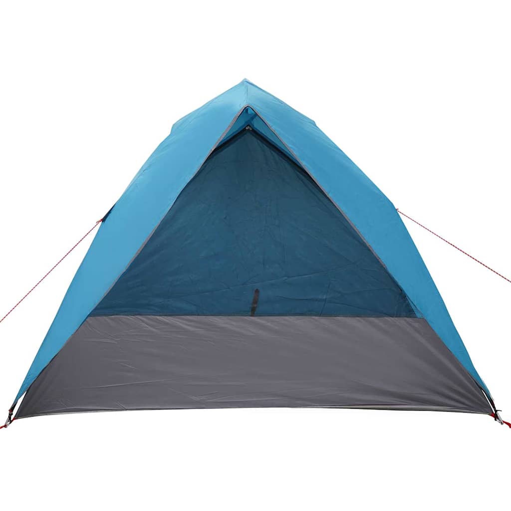Camping telt med tag med opbevaring Blå 320 x 275 x 190 cm taft