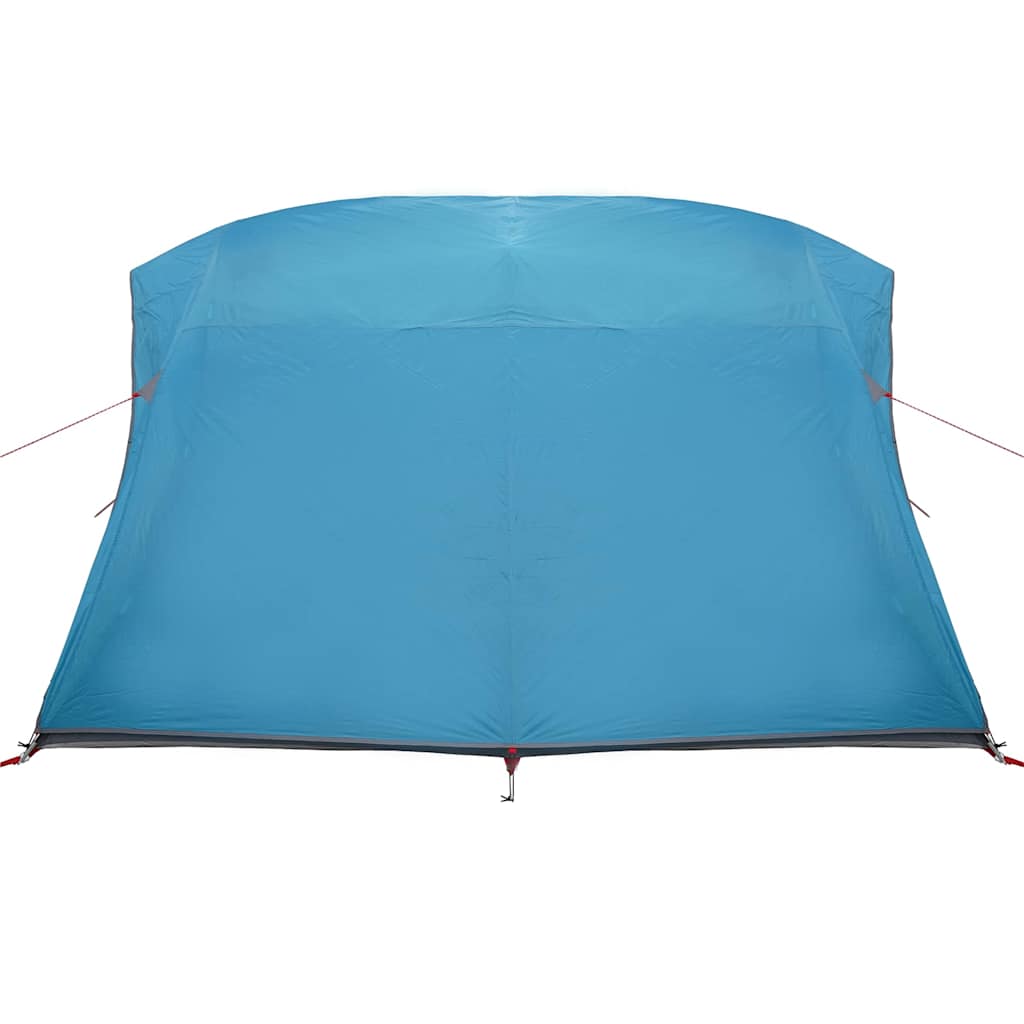 Camping telt med tag med opbevaring Blå 320 x 275 x 190 cm taft