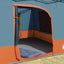 Indertelt med tag Grå og orange 290 x 288 x 234 cm taft