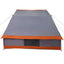 Camping telt med tag Grå og orange 223 x 163 x 130 cm taft