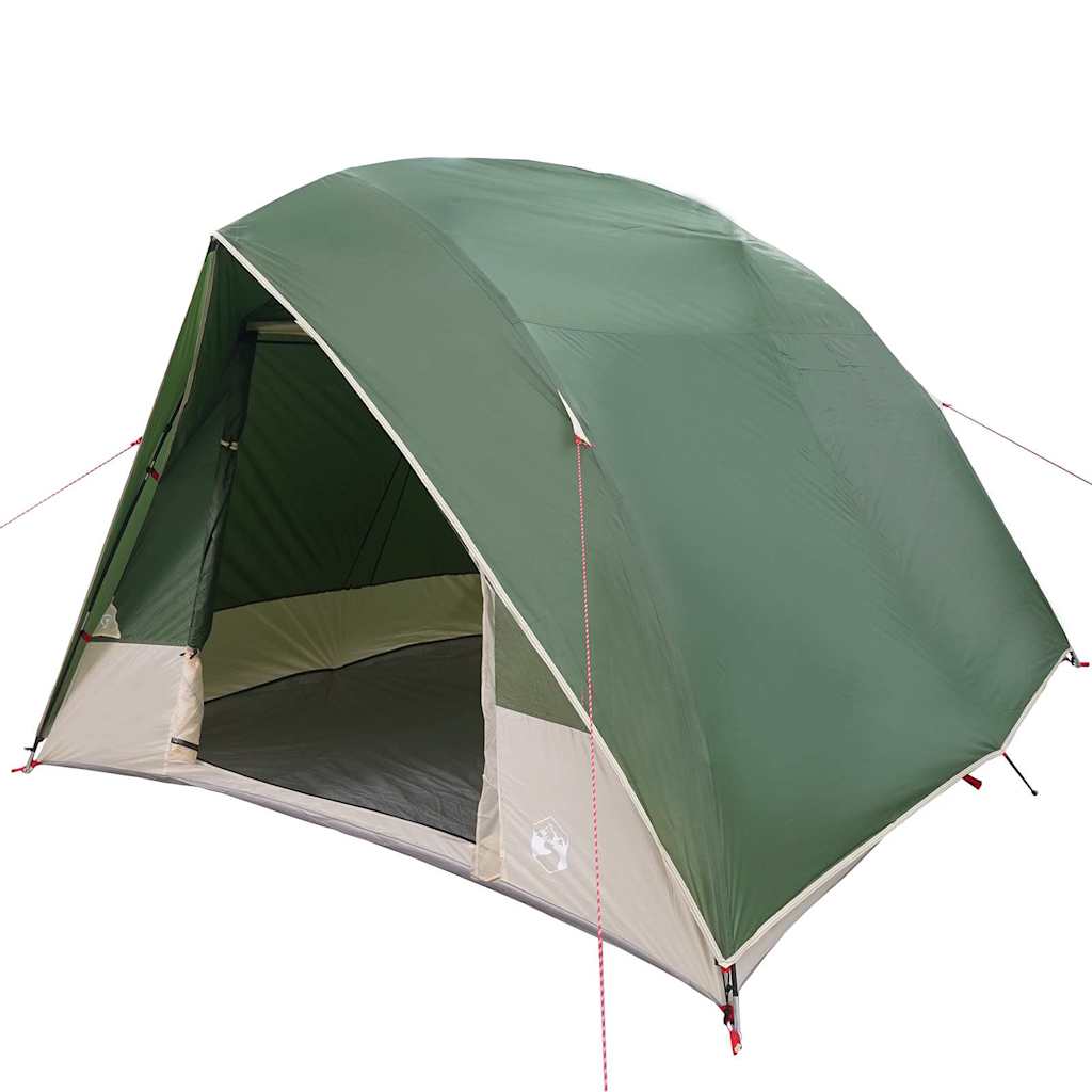 Camping telt med tag Grøn 275 x 230 x 140 cm taft