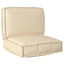 Palle Pudesæt Oxford stof Beige 60 x 60 x 52 cm