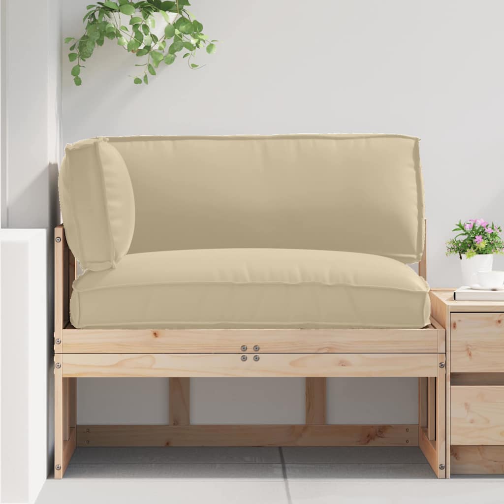 Palle Pudesæt 3 pcs Beige Oxford stof