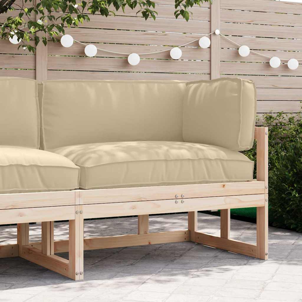 Palle Pudesæt 3 pcs Beige Oxford stof