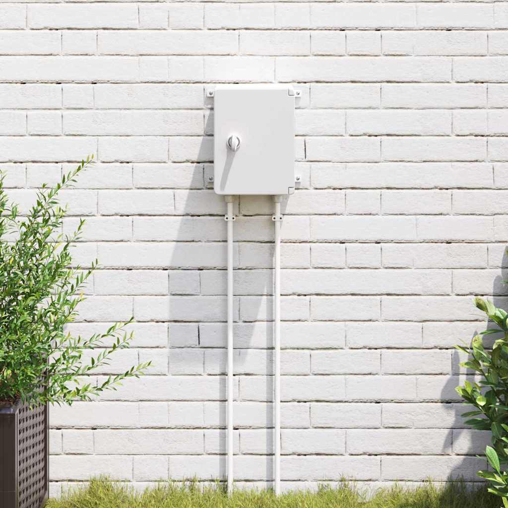 Kontrolskab Grå 25 x 13 x 24 cm ABS Plastik billede