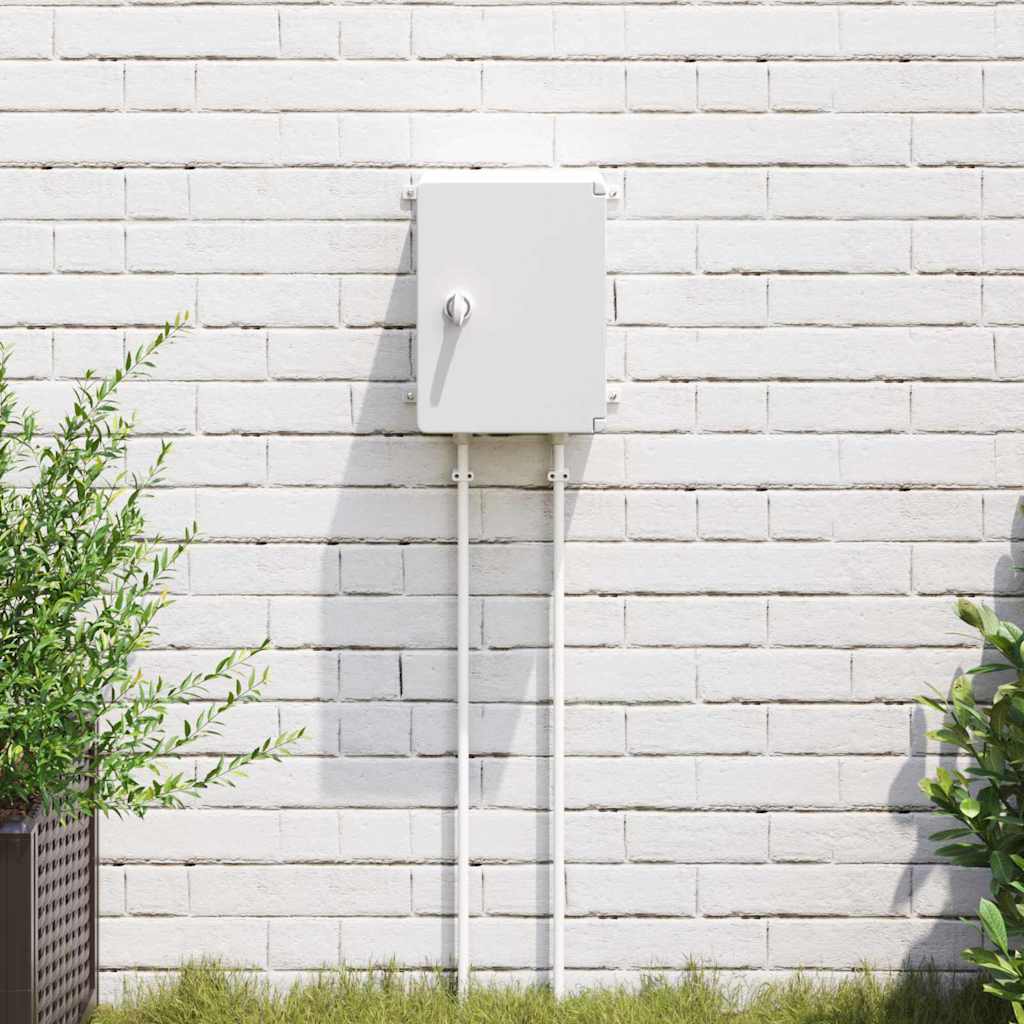 Kontrolskab Grå 28 x 13 x 28 cm ABS Plastik billede