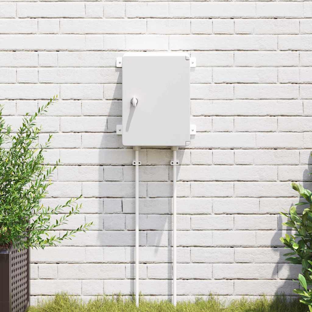 Kontrolskab Grå 32 x 15 x 35 cm ABS Plastik billede