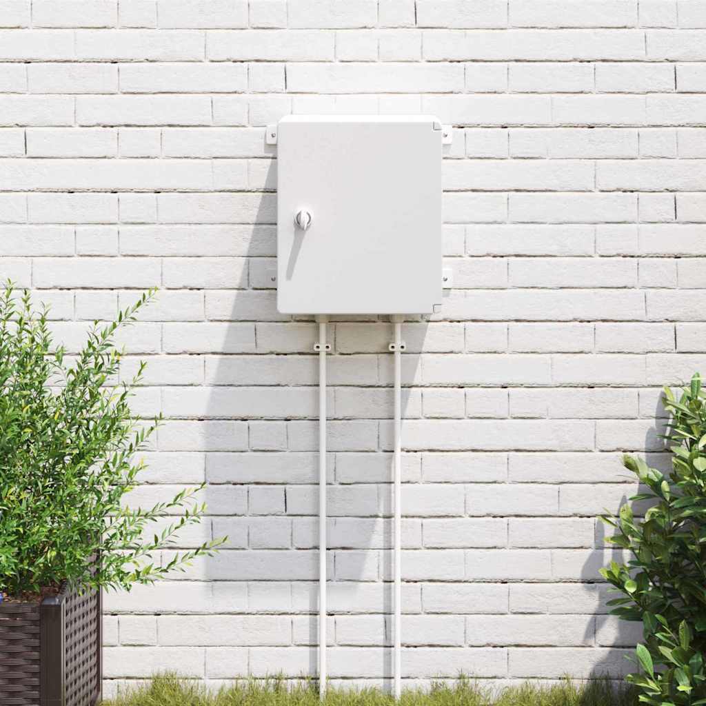 Kontrolskab Grå 37 x 16,5 x 35 cm ABS Plastik billede