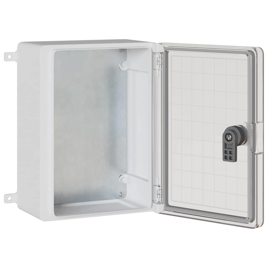 Kontrolskab Grå 28 x 13 x 28 cm ABS Plastik
