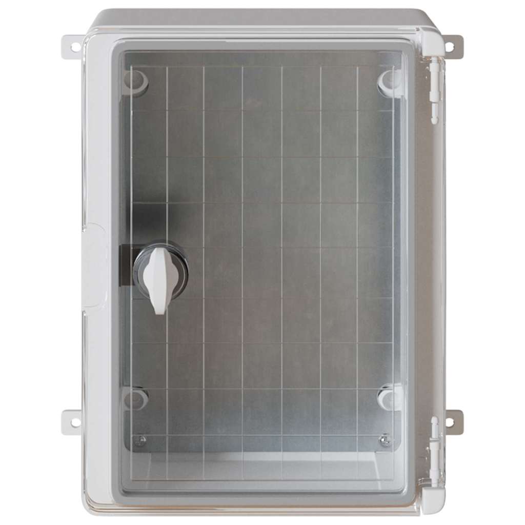 Kontrolskab Grå 28 x 13 x 28 cm ABS Plastik
