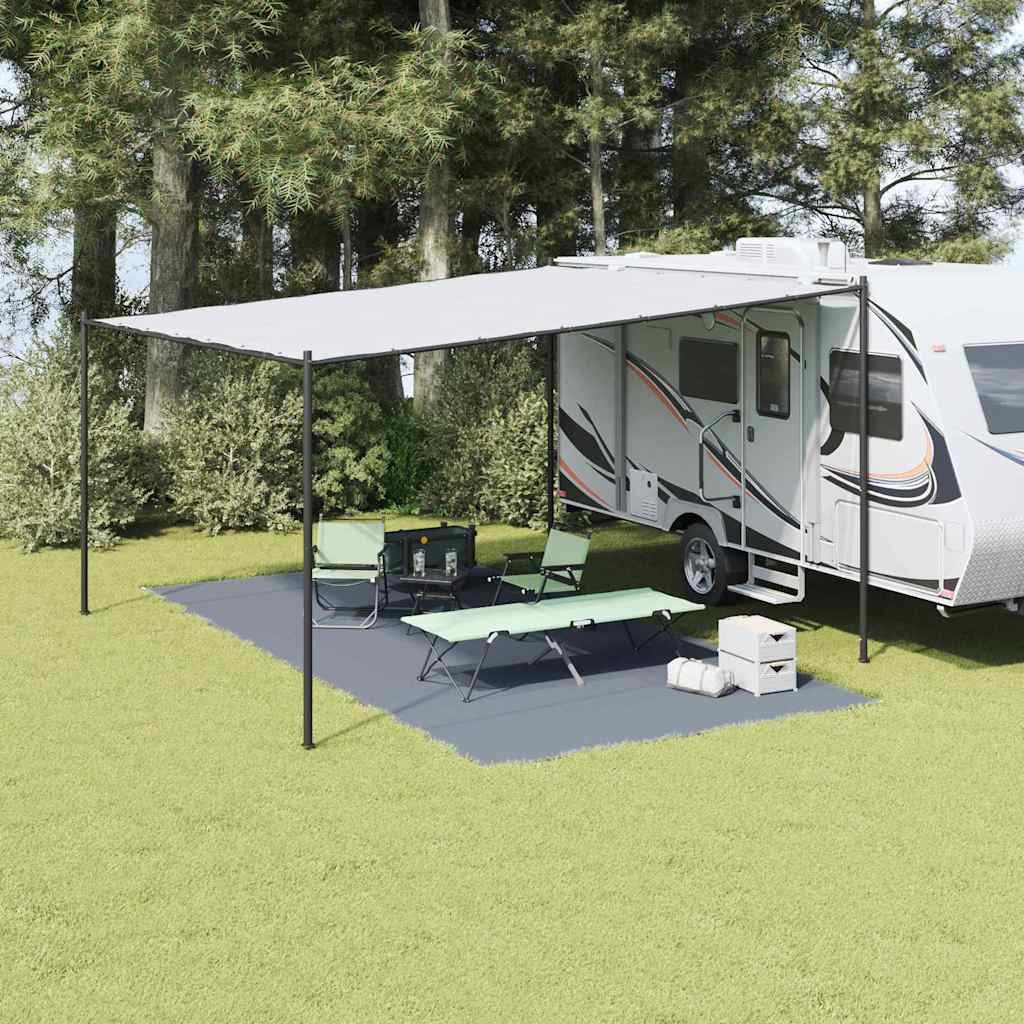 Telt tæppe Blå og grå 600 × 300 cm Polyethylen billede