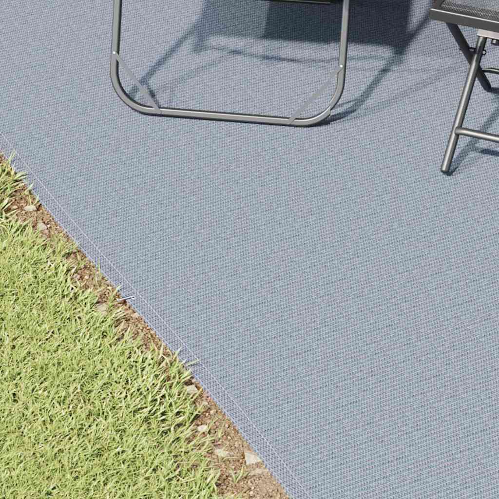 Telt tæppe Blå og grå 800 x 400 cm Polyethylen