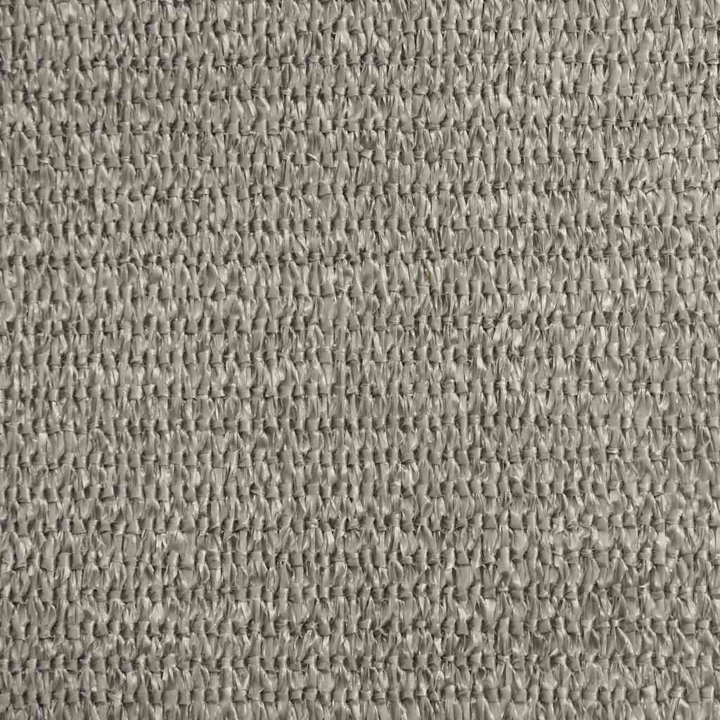 Telt tæppe Lysegrå 500 x 250 cm Polyethylen