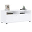 tV-bord VISNES 100x40x38 cm konstrueret træ hvid