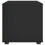 tV-bord VISNES 100x40x38 cm konstrueret træ sort