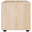 tV-bord VISNES 100x40x38 cm konstrueret træ sonoma-eg