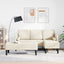 Sofa Sæt 2 stk. Linned Polyester