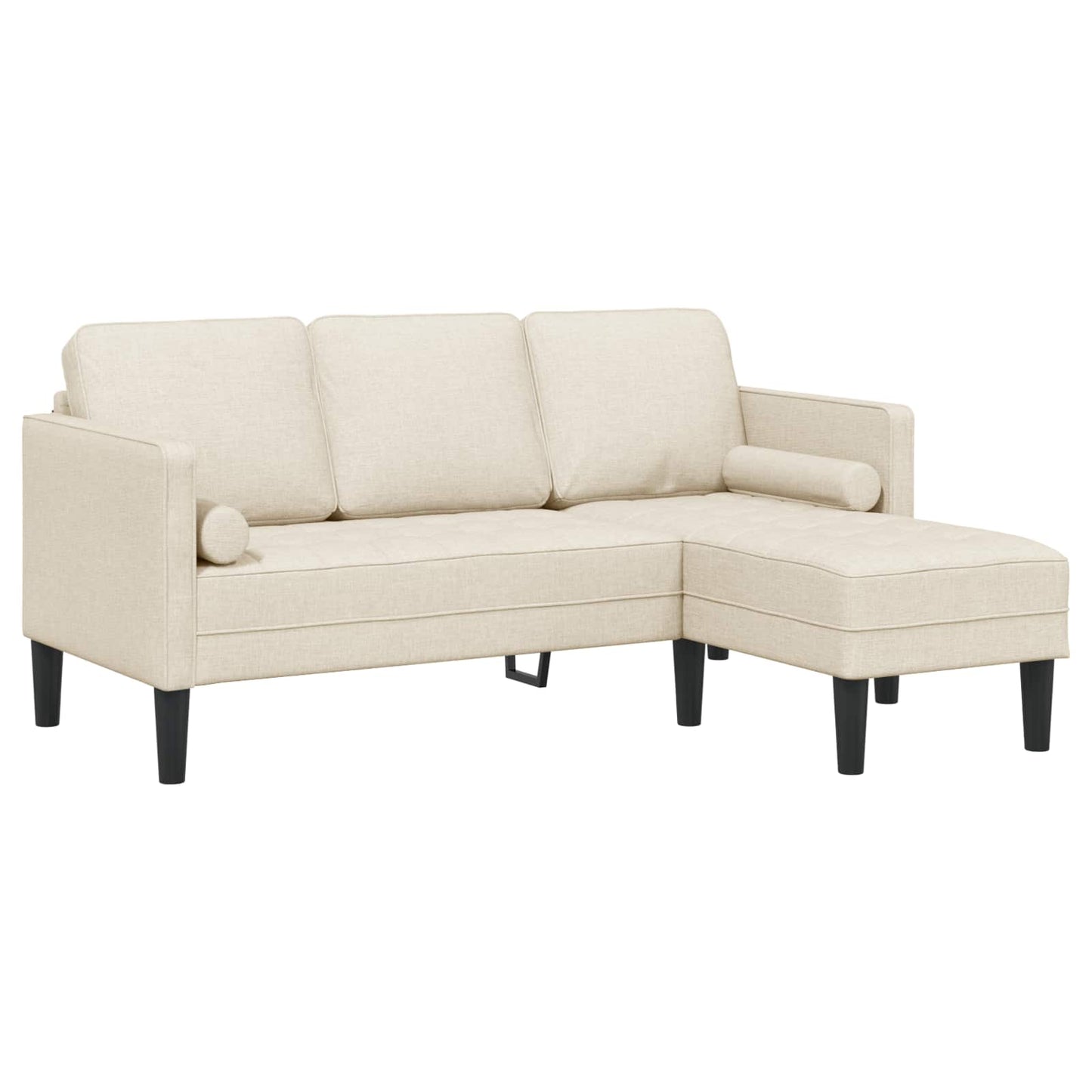 Sofa Sæt 2 stk. Linned Polyester