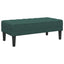 Sofa Sæt med pude 2 pcs Mørkegrøn Polyester