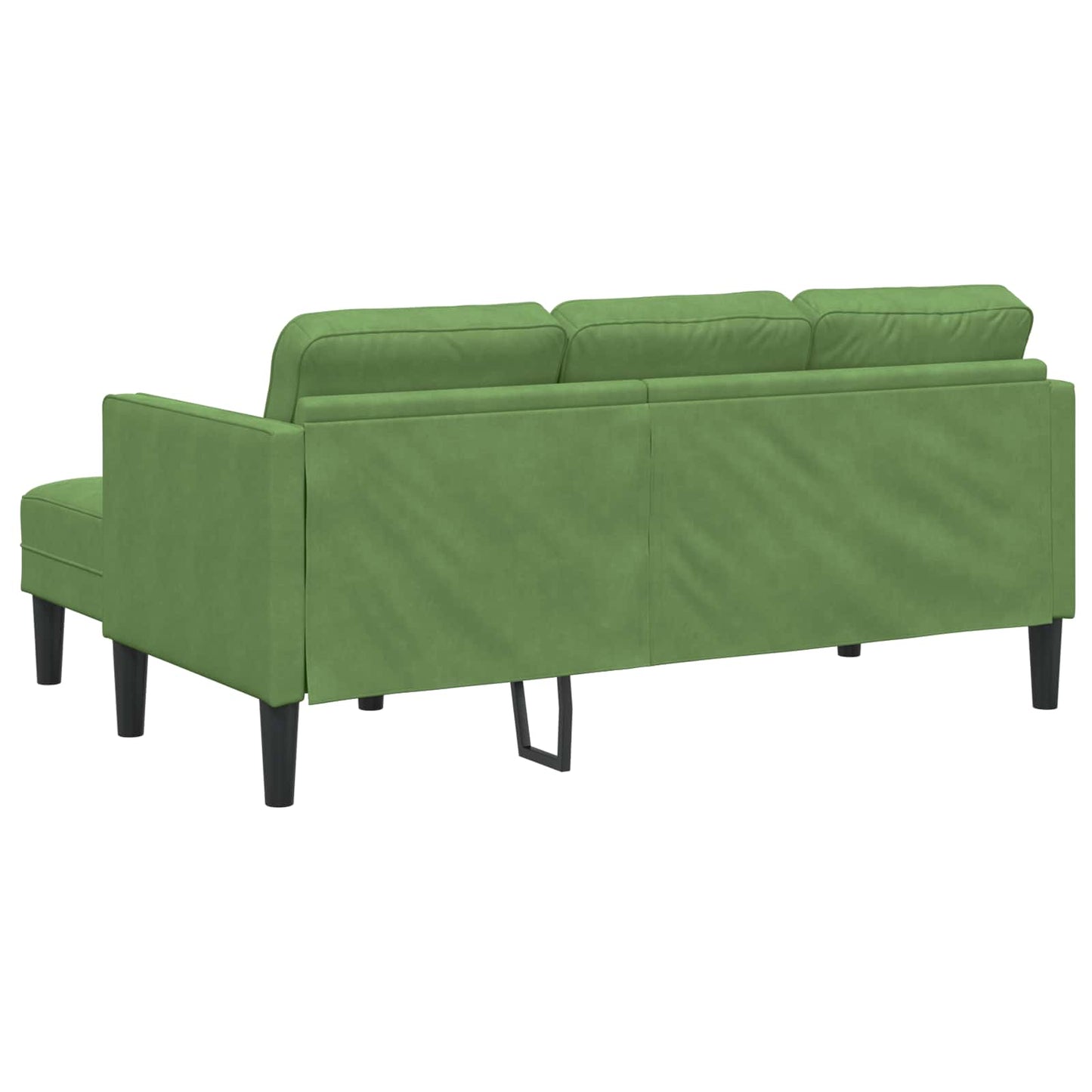 Sofa Sæt 2 stk. Lys grøn Polyester