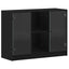 Sideboard Sort eg 100 x 37 x 75,5 cm