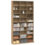 CD Skab Artisan Egetræ 101 x 23 x 177,5 cm Konstrueret træ
