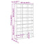 CD Skab Artisan Egetræ 101 x 23 x 177,5 cm Konstrueret træ