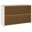 Sideboard Drammen Hvid 114 x 43 x 75,5 cm Massivt fyrretræ