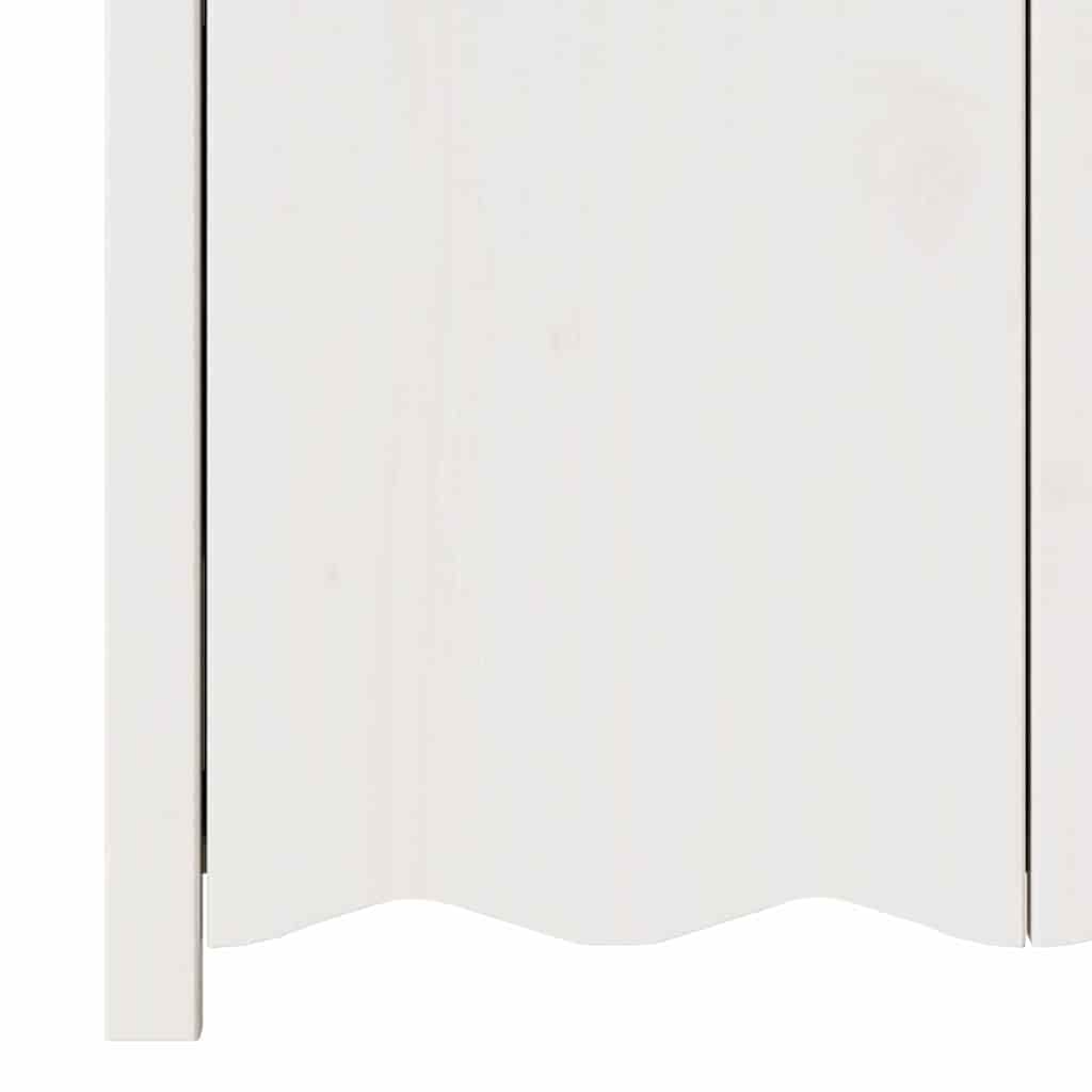 Sideboard Drammen Hvid 79 x 43 x 75.5 cm Massivt fyrretræ