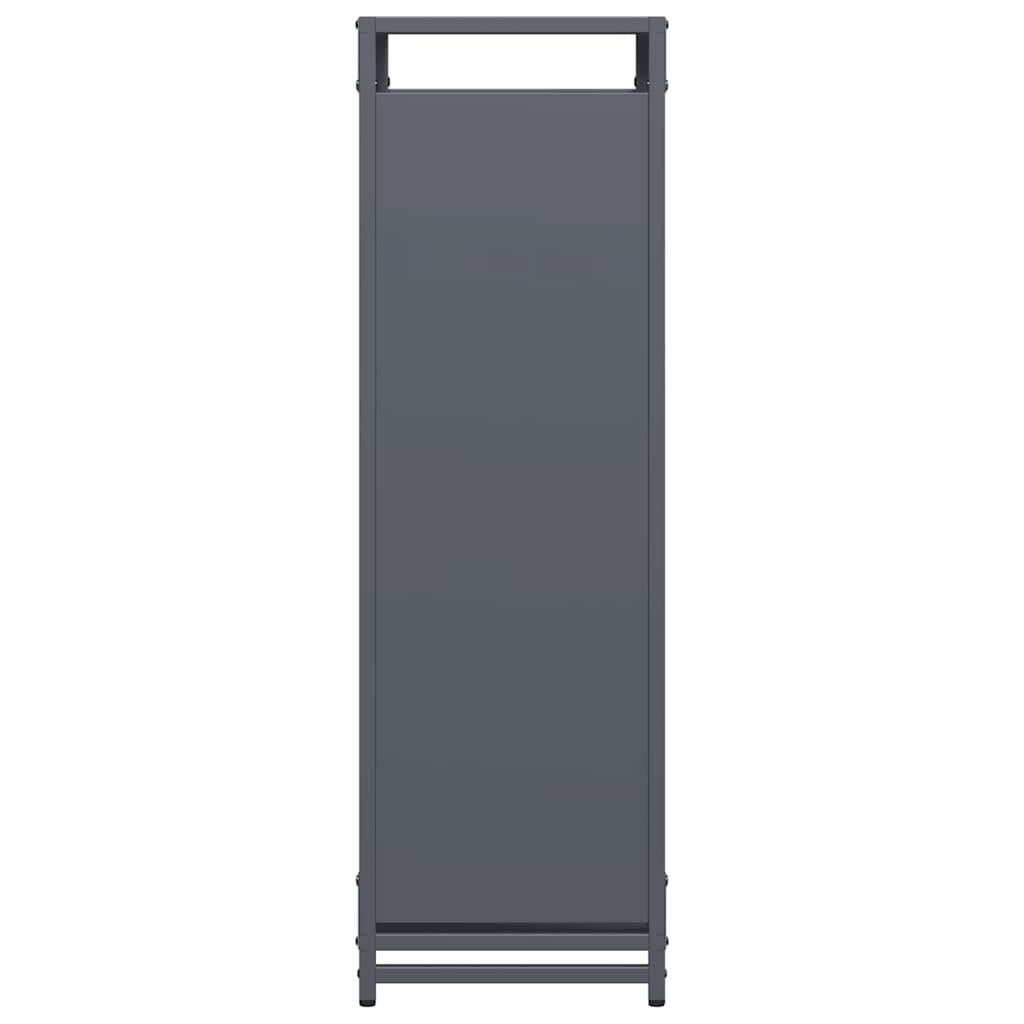 brændestativ 60x28x90 cm koldvalset stål antracitgrå