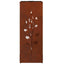 brændestativ 40x30x80 cm forvitringsstål