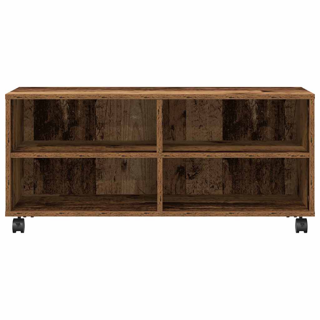 TV-skab Brun 90 x 35 x 40.5 cm Konstrueret træ