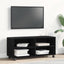 TV-skab Sort 90 x 35 x 40.5 cm Konstrueret træ