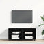 TV-skab Sort 90 x 35 x 40.5 cm Konstrueret træ