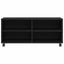 TV-skab Sort 90 x 35 x 40.5 cm Konstrueret træ