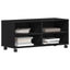 TV-skab Sort 90 x 35 x 40.5 cm Konstrueret træ