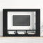 TV-skab Vægmonteret Sort eg 152 x 22 x 113 cm Konstrueret træ