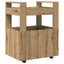 Køkkenvogn artisan eg 60 x 45 x 80 cm Konstrueret træ