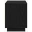 TV-skab Sort eg 80 x 35 x 45 cm Konstrueret træ