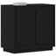 Sideboard Sort eg 80 x 40 x 75 cm Konstrueret træ
