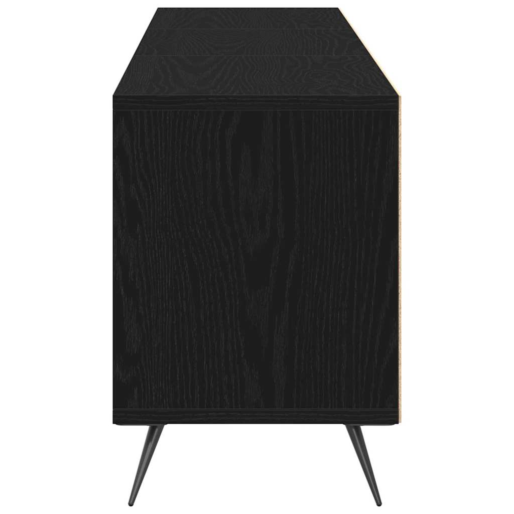 TV-skab Sort eg 150 x 30 x 44,5 cm Konstrueret træ