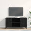 TV-skab Sort eg 100 x 40 x 50 cm Konstrueret træ